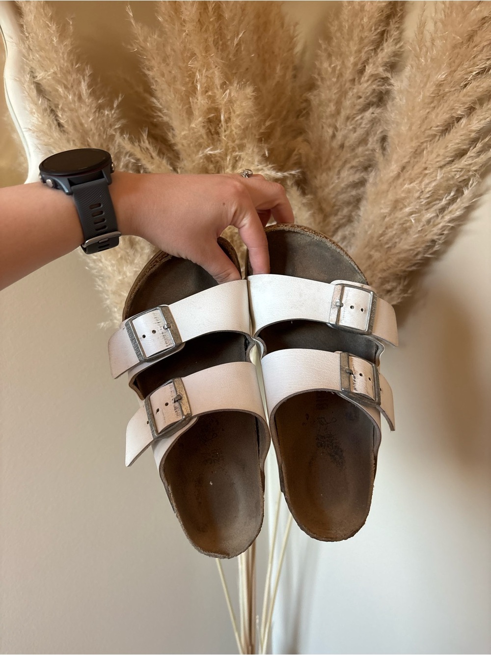 Birkenstock Arizona White size 37